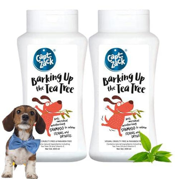 Barking Up The Tea Tree Shampoo 200ml (Pack of 2) - Captain Zack