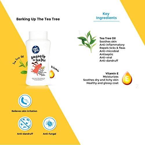 Barking Up The Tea Tree Shampoo 200ml (Pack of 2) - Captain Zack