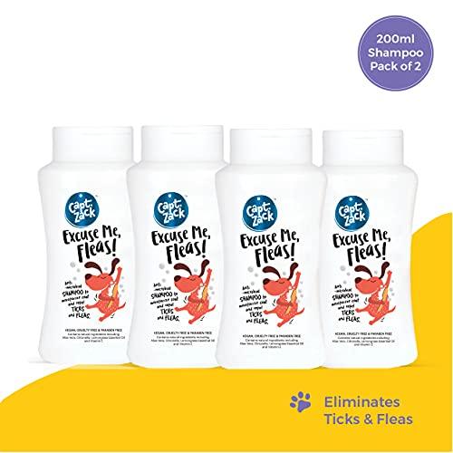 Excuse Me, Fleas! 200ml Pack of 4 - Captain Zack