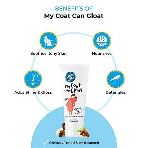 Grooming Combo of 5 - Barking up the Tea Tree 50 ml + Paw’sitively Smooth – 25g + My Coat Can Gloat - 100g + Tick’et to Fleadom – 50 ml + Shea Pleasure Sniffing You 50 ml - Captain Zack