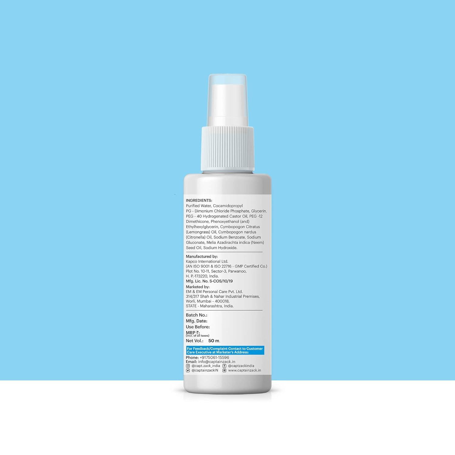 Tick’et To Fleadom Waterless Shampoo 50ml - Captain Zack