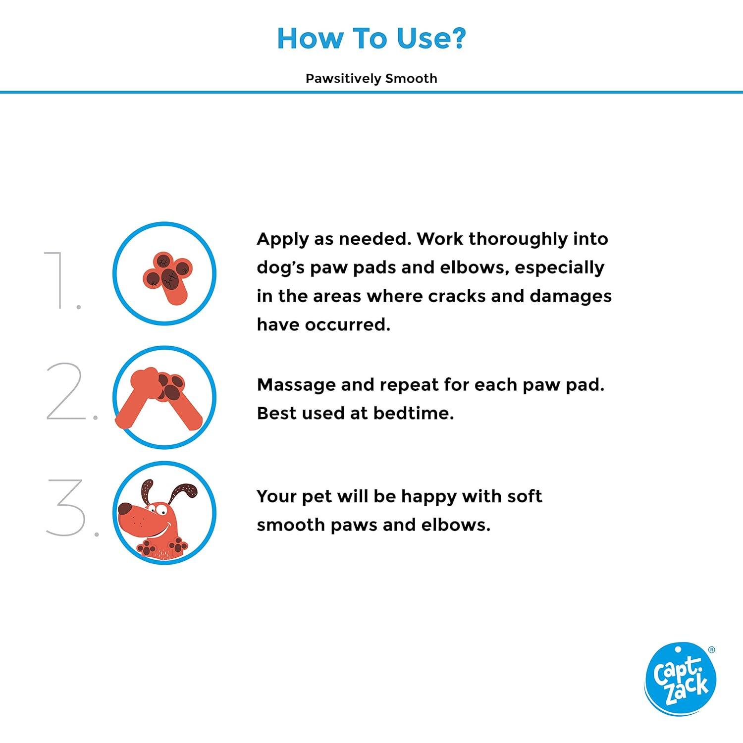 Post Walk Combo | Wipe Right Anti-Bacterial Wet Wipes 80Wipes + Pawsitively Smooth Paw Butter 100g - Captain Zack