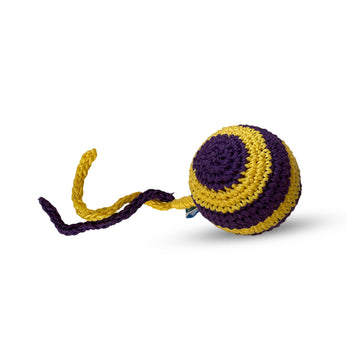 Crochet Stripped Ball Toy Large