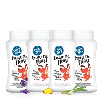 Excuse Me, Fleas! 200ml Pack of 4