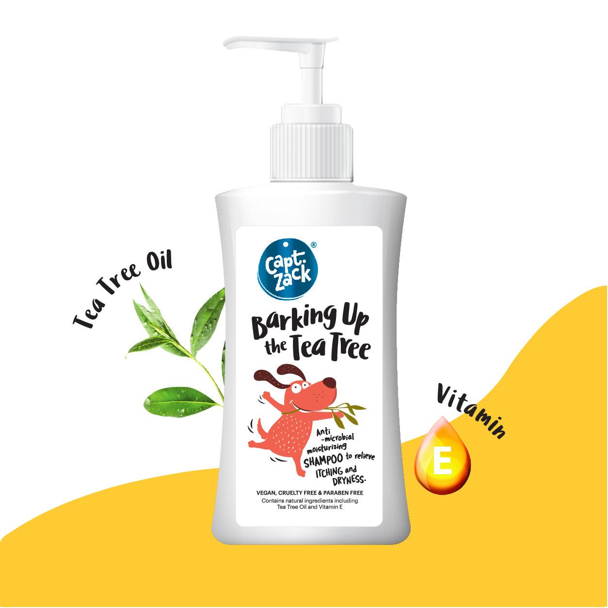 Barking Up The Tea Tree Shampoo 500ml - Captain Zack