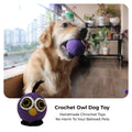 Crochet Owl Dog Toy - Captain Zack