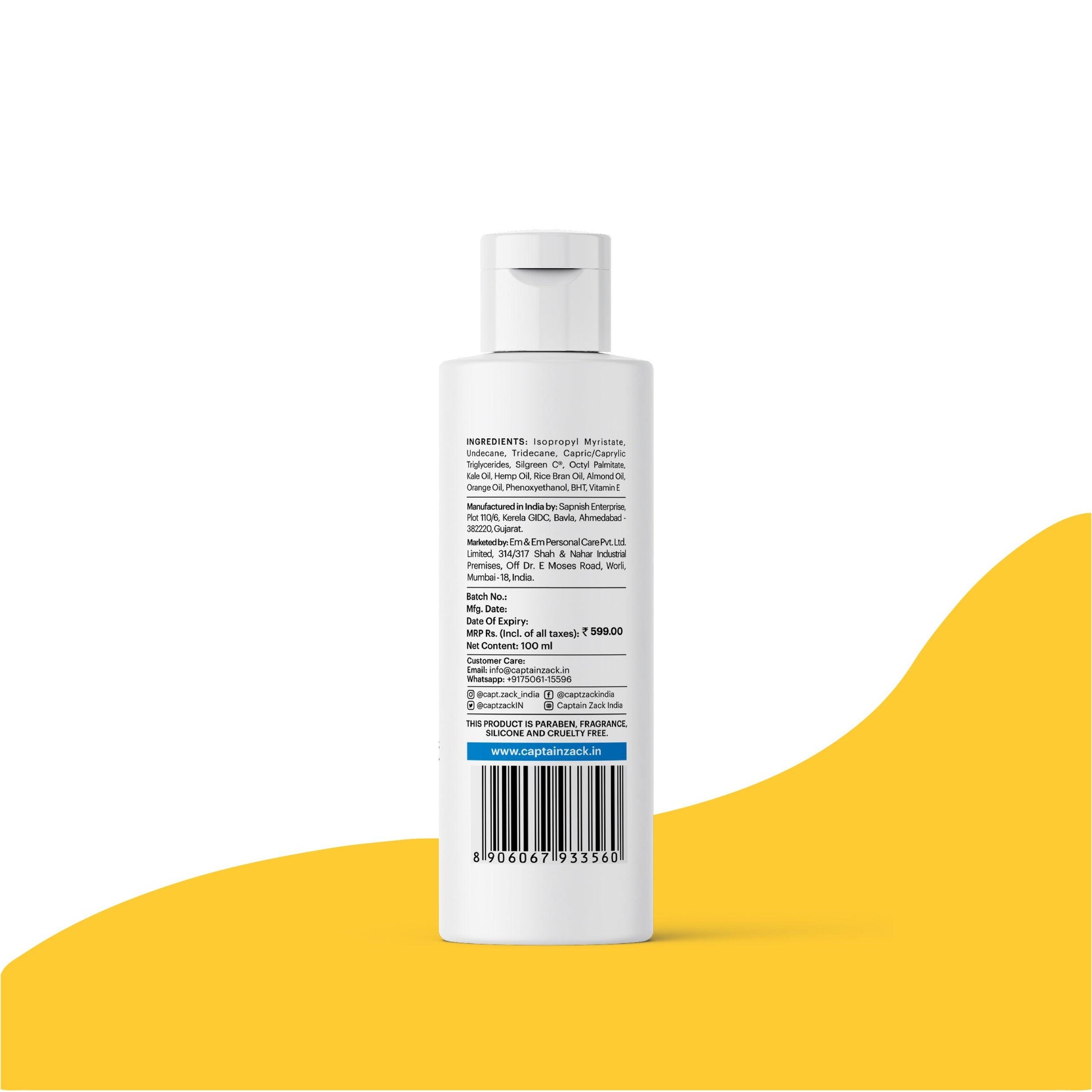 Don't Call Me Knotty Dog Serum 100ml - Captain Zack