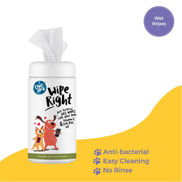 Pet Wipes: An effective way for spot cleaning - Captain Zack