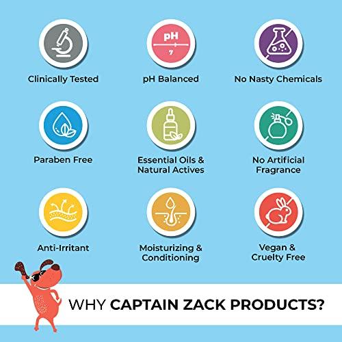 Excuse Me, Fleas! Anti-Microbial & pH Balanced Dog Shampoo 200ml | Pack of 2 - Captain Zack