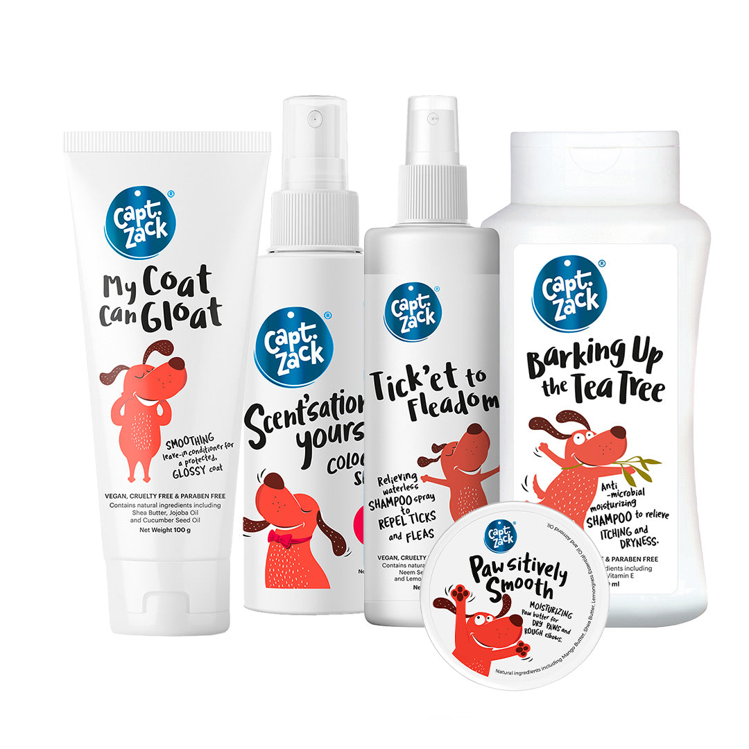 Grooming Combo Pack of 5 for Dogs - All Season Grooming