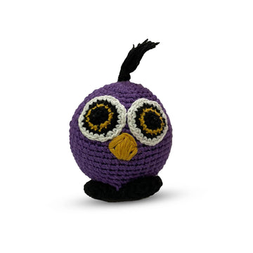 Crochet Owl Dog Toy