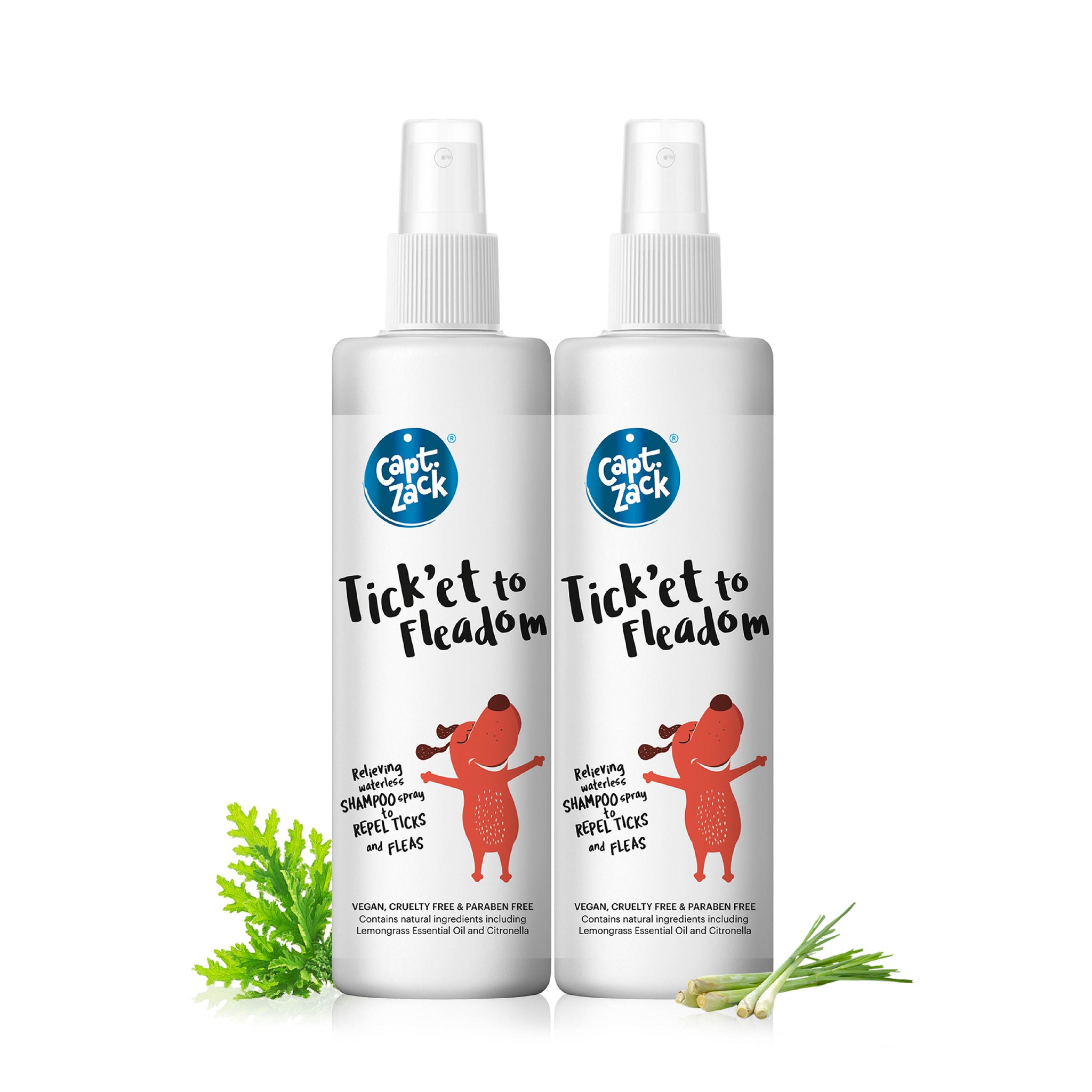 Tick'et To Fleadom 250ml Pawesome Care Pack of 2