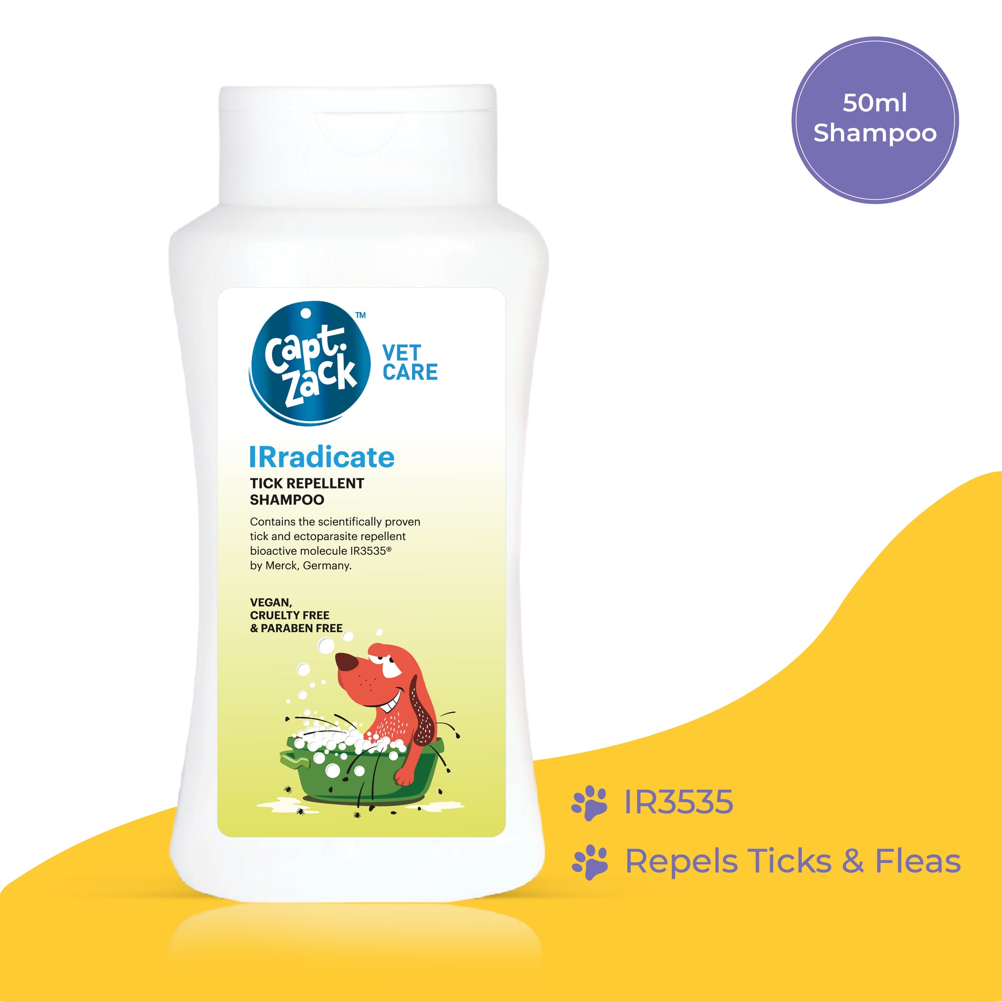 IRradicate – Tick Repellent Shampoo 50ml