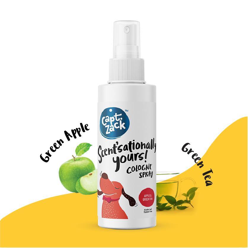 Scent'sationally Yours Apple & Green Tea 100ml Pawesome Care Pack of 2 - Captain Zack