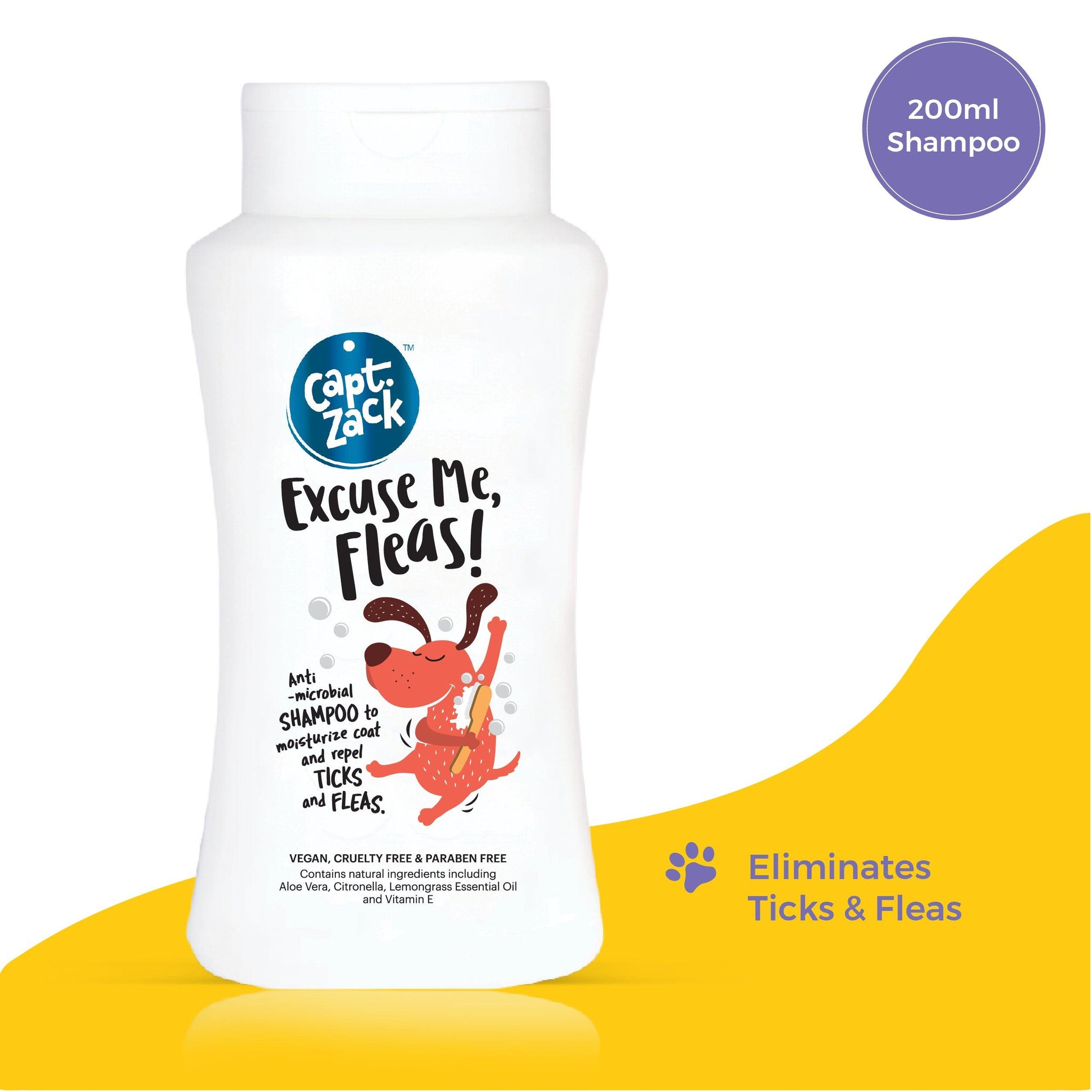Excuse Me, Fleas! Shampoo To Repel Ticks & Fleas| Dog Tick Repellent