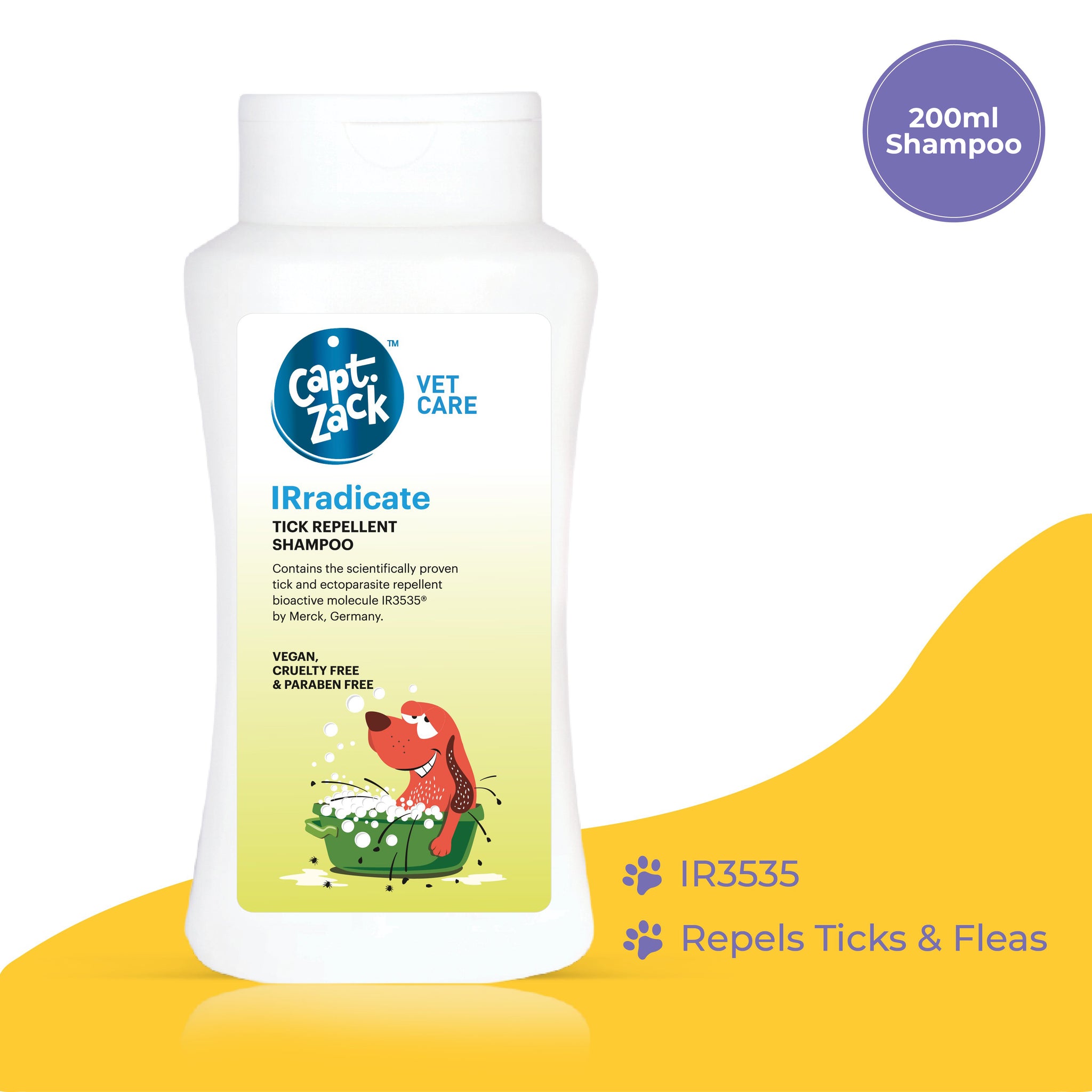 IRradicate – Tick Repellent Shampoo 200ml