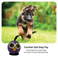 Crochet Owl Dog Toy - Captain Zack