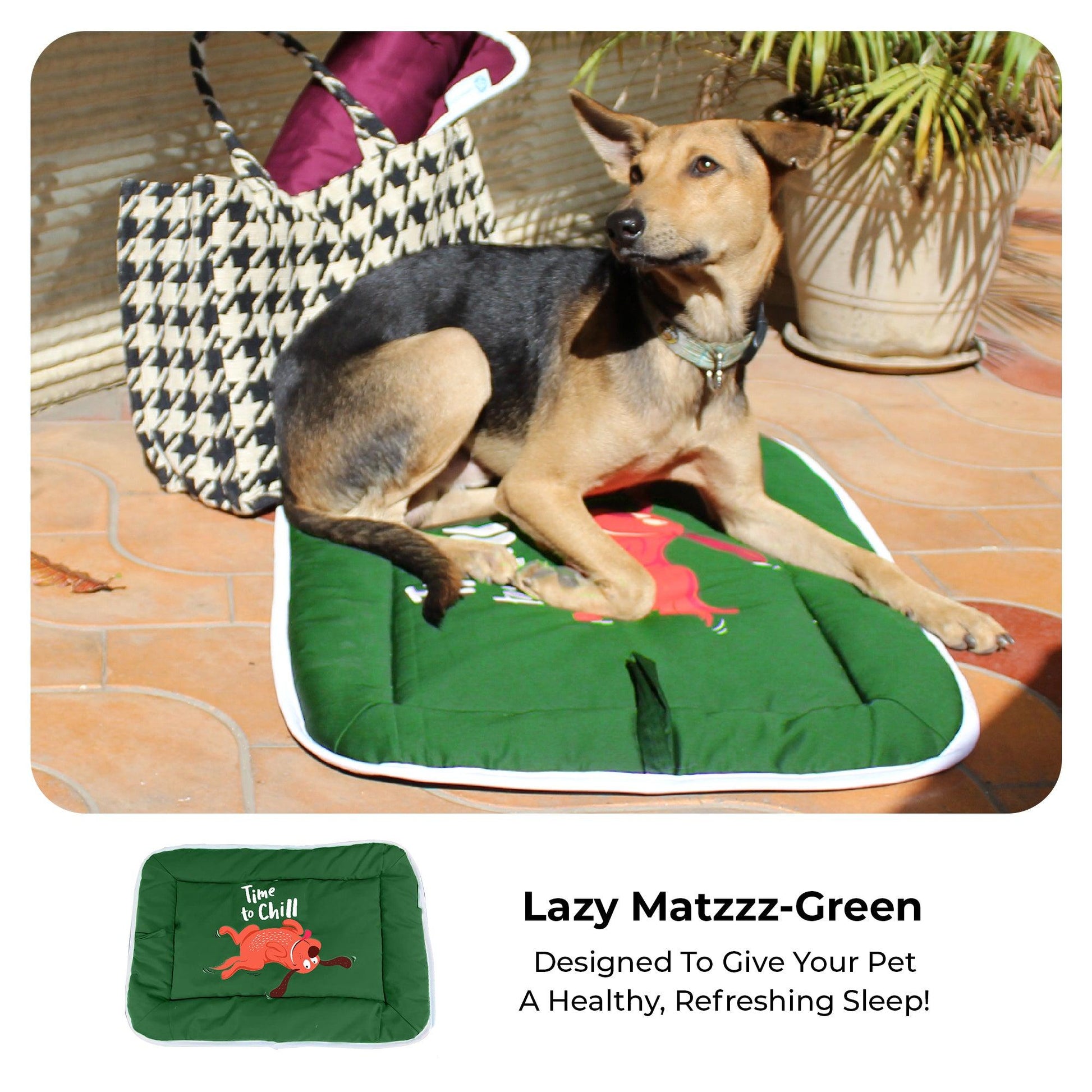 Lazy Matzzz- Green - Small to Medium Size - Captain Zack