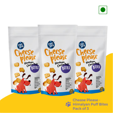 Cheese Please Himalayan Puff Bites, 70g Pack Of 3